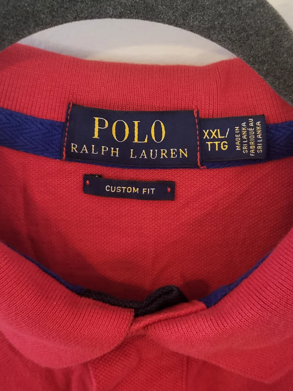 Polo by Ralph Lauren Men’s Red Classic Fit Polo Shirt